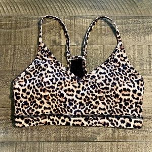 ZYIA ACTIVE LEOPARD BRILLIANT MESH BRA 🖤
